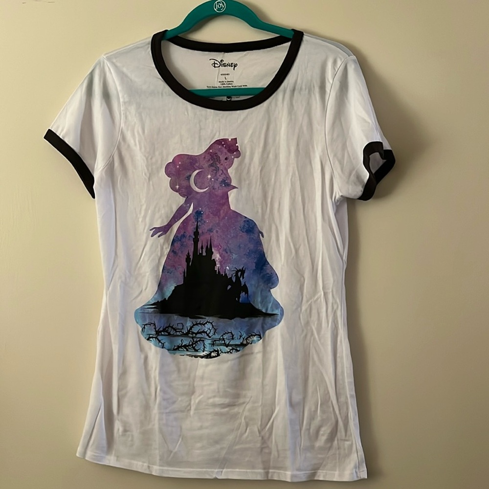 NWT Sleeping Beauty ringer tee Disney